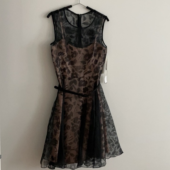 MIKAEL AGHAL Midi Dress, size 6 - Picture 2 of 4